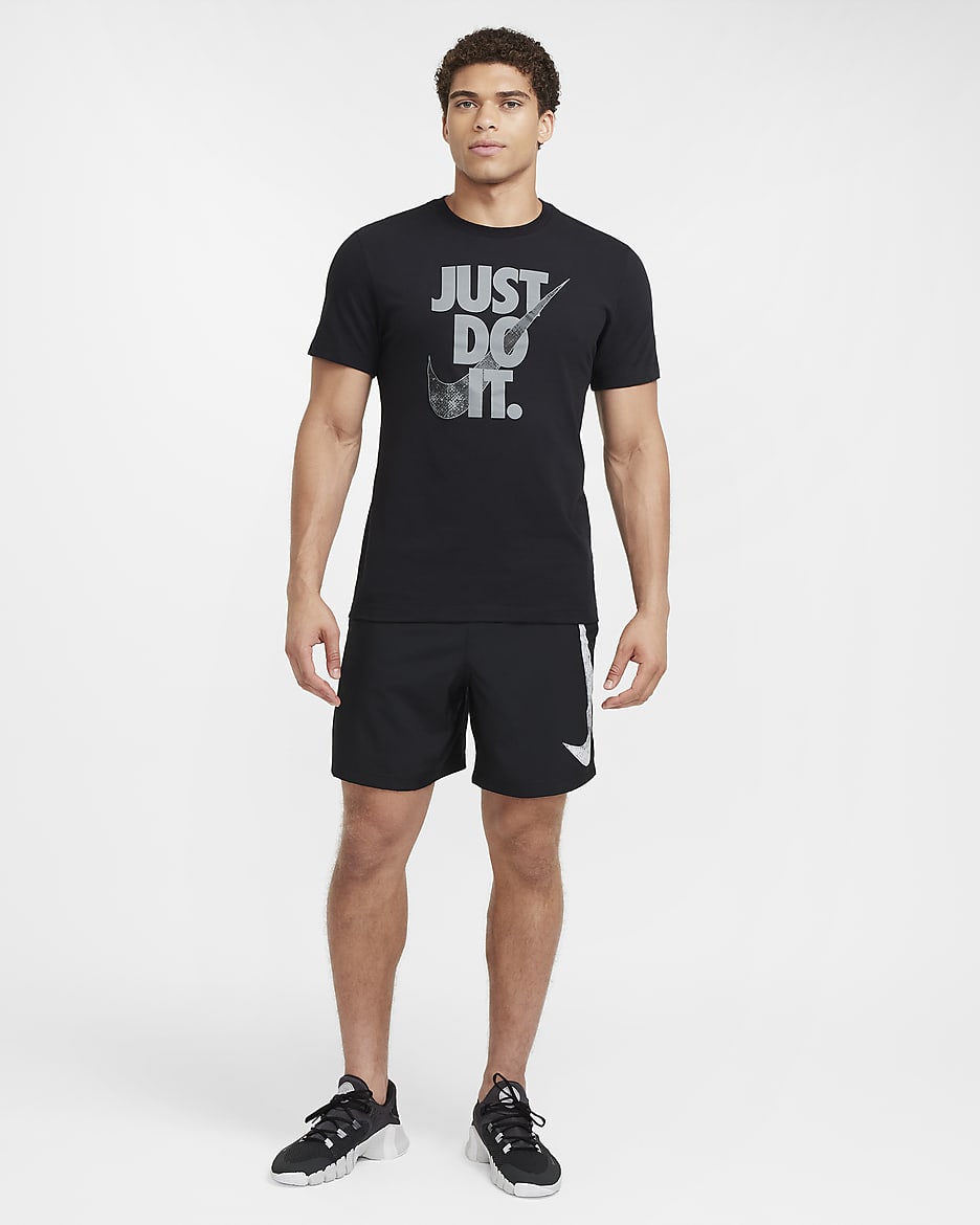 Nike Men s Dri FIT Short Sleeve Fitness T Shirt